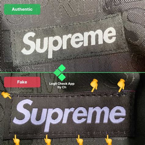 how to tell fake supreme shoulder bag|is your supreme bag real.